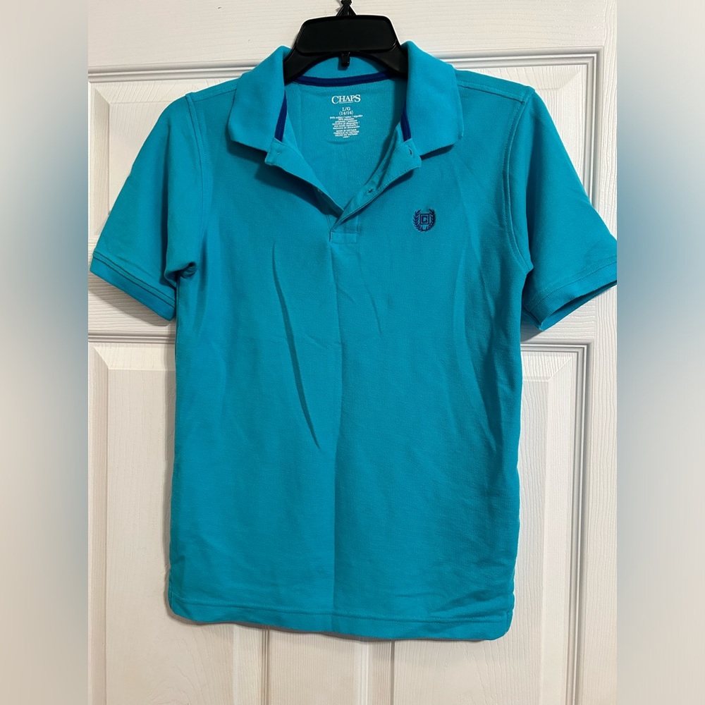 Chaps polo, youth large